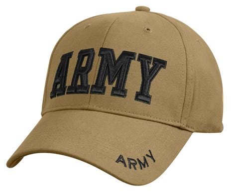 Shop Deluxe Coyote Brown Army Logo Caps Fatigues Army Navy
