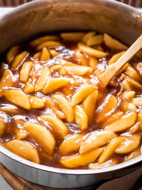 Homemade Apple Pie Filling Recipe Savory Nothings