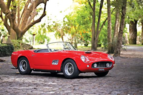Most bodies were made from steel, but were lightened with with aluminum hoods, doors and trunk lids. 1961 Ferrari 250 GT SWB California Spyder - Sports Car Market