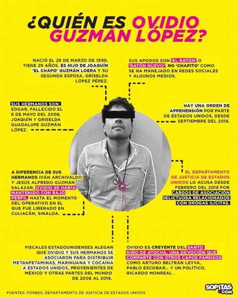 De qué se le acusa a Ovidio Guzmán López La Verdad Noticias