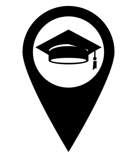 School Map Icon At Collection Of School Map Icon Free