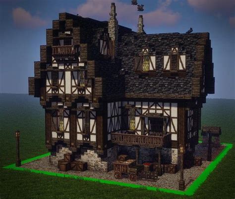 Medieval Tavern Built Using Conquest Reforged Minecraftbuilds