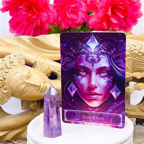 Sacred Feminine Awakening Oracle Cards And 13 Crystal Altar Set Spirit