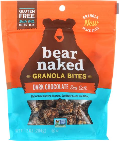 Bear Naked Granola Bites Dark Chocolate Sea Salt Oz My Green Detox
