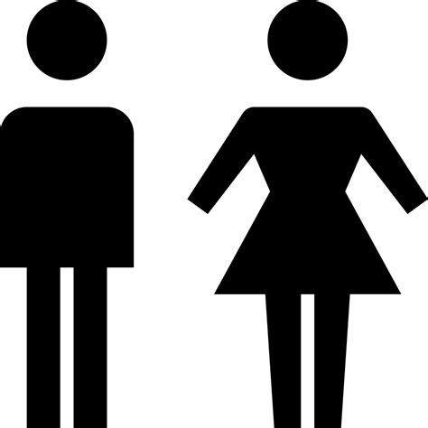 Man Woman Toilet Bathroom Sex Gender Svg Png Icon Free Download 129