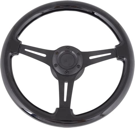 Steering Wheel Compatible With 350mm Steering Wheel Black