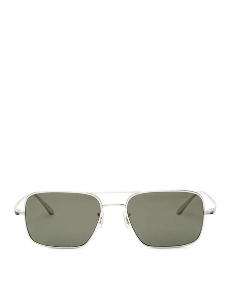 The Row X Oliver Peoples Victory La Square Sunglasses Lyst