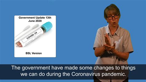 Coronavirus Bsl June Update Talking Media Accessibility For All