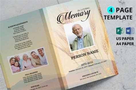 036 Template Ideas Memorial Service Free Inside Funeral Powerpoint
