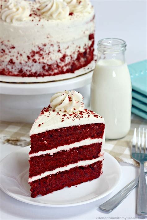 The Best Red Velvet Cake With Cream Cheese Frosting