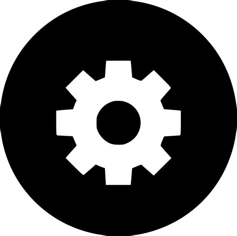 Setting Cog Roundedsolid Svg Png Icon Free Download 519910