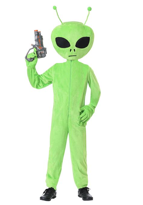 Oversized Green Alien Child Costume