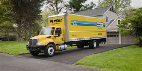 26 Foot Moving Truck Rental Penske Truck Rental