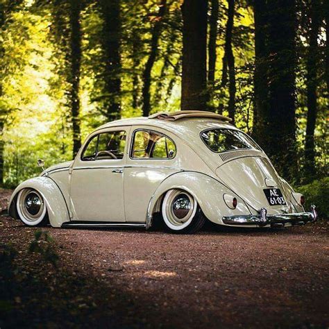 Slammed VW Beetle Ragtop Vw Vintage Vintage Volkswagen Volkswagen Karmann Ghia Volkswagen