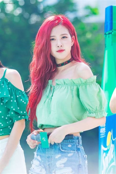Foto jisoo blackpink sprite wallpaper dunia. BLACKPINK || Rosé (Sprite's Waterbomb Festival 180721) | Знаменитости, Новые цвета волос, Актрисы