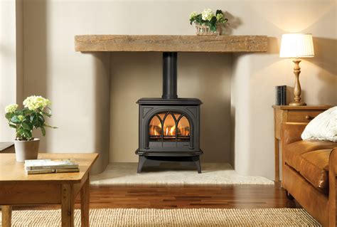 Easy assembled and power coated: Gazco Huntingdon 30 Gas Stove - York Fireplaces & Fires