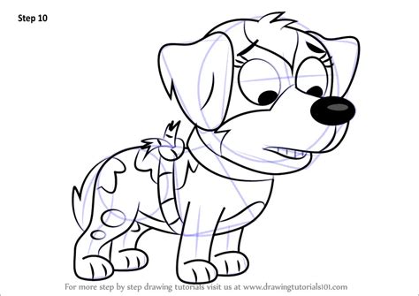 How To Draw Sweetie From Pound Puppies Pound Puppies Step By Step
