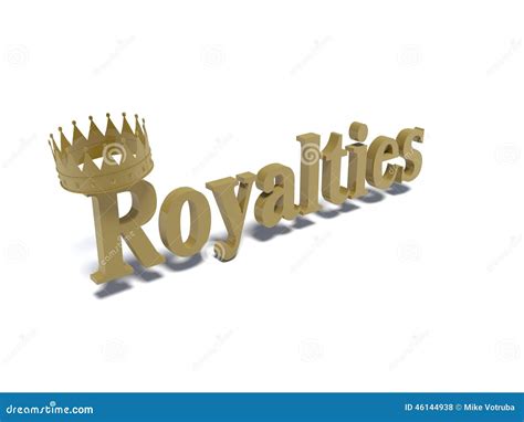 Royalties Word Art Stock Illustration Illustration Of Strong 46144938