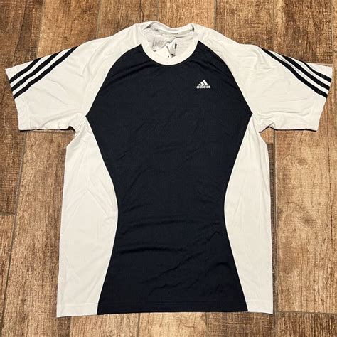 Adidas Climacool Tennis Crew Neck Dri Fit M Rsp Ct Shirt Navy White S