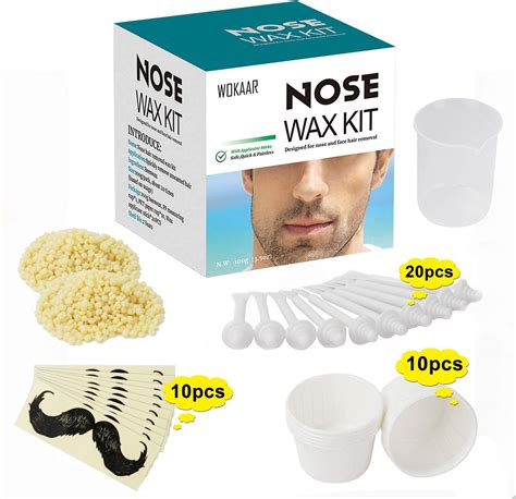 Nose Wax Kit For Men And Womennose Hair Removal Wax 100g10 20 Usuage