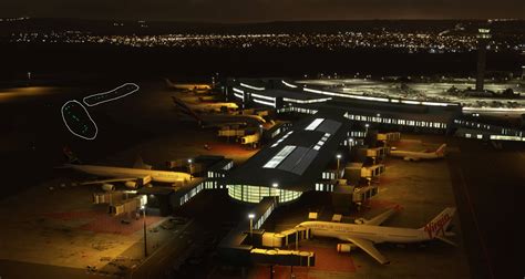 Taxiway Centreline Edge Lights Are A Complete Mess Scenery And