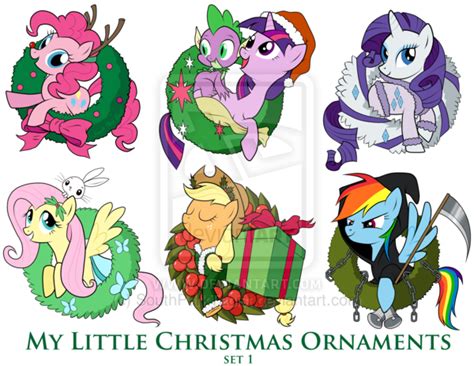 Mlp Christmas Ornaments My Little Pony Friendship Is Magic Photo