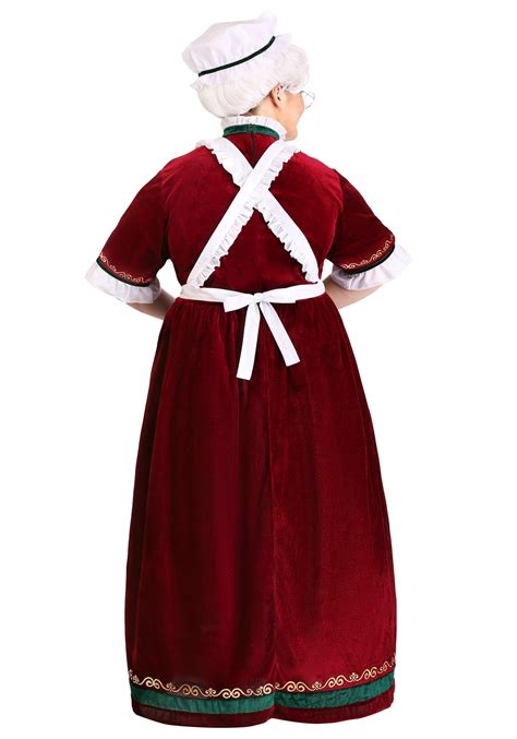 Mrs Claus Plus Size Womens Holiday Costume Christmas Costumes