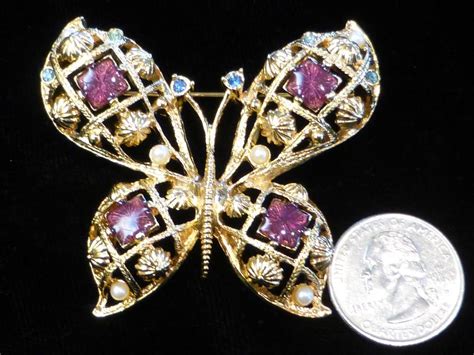 Vintage Avon Large Butterfly Brooch From Historique On Ruby Lane