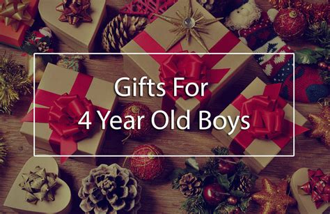 What is the best gift for a baby boy. The Top 5 Best Gifts for 4 Year Old Boys (Award Winning ...