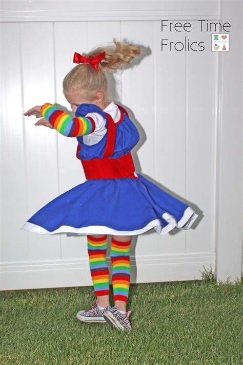 Rainbow Brite Costume Free Time Frolics Rainbow Brite Rainbow