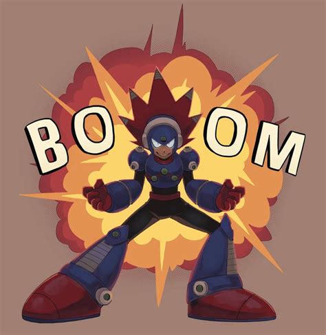 Blast Man By Arrivemedi Mega Man Man Anime Fnaf