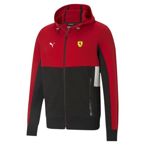 Well you're in luck, because here they come. Puma Ferrari Race Jacket Hoodie