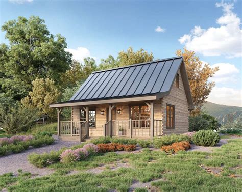 Gorgeous Floor Plan Modern Adirondack Cabin Dream Tiny Living