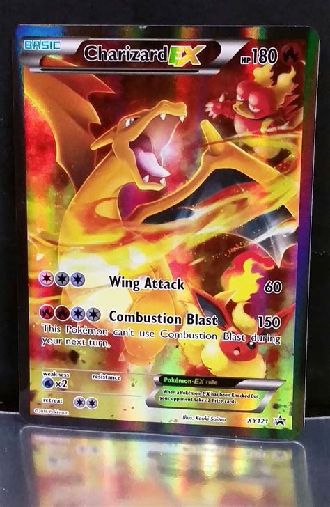 Charizard Ex Red And Blue Generations Ultra Rare Holograph Pokemon Card