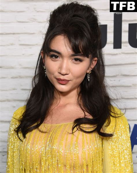 Rowan Blanchard Stuns In A See Through Dress At Hulus Original Film