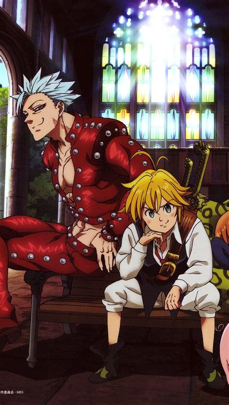 Los Personajes De Los Siete Pecados Capitales Anime Fondo De Pantalla