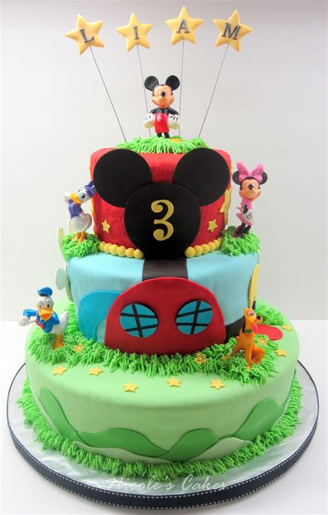 Mickey cakes minnie mouse cake mickey mouse parties mickey party mickey mouse and friends disney parties. Mickey+3+tier+1+protected.JPG (1018×1600) | Mickey mouse ...