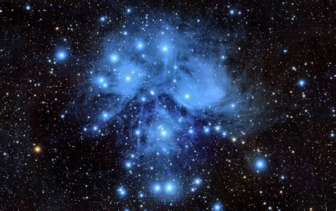 Pleiades The Seven Sisters Astrophotography Astronomy Taurus Element