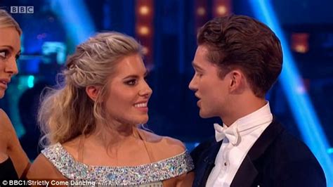 strictly s mollie and aj address romance rumours again daily mail online