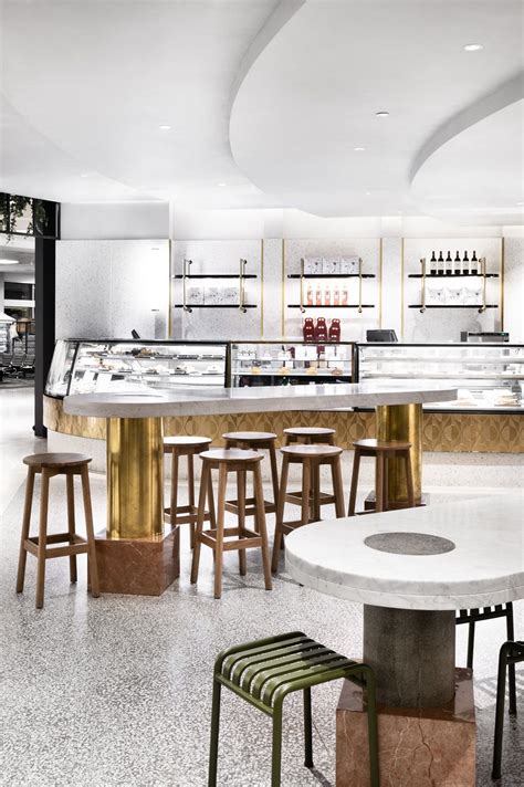 Technē Designs Another Chic Venue For Brunetti Café In Melbourne