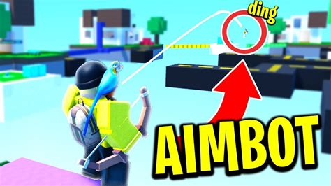 They Thought I Had Aimbot In Roblox Bedwars Bow Only Youtube