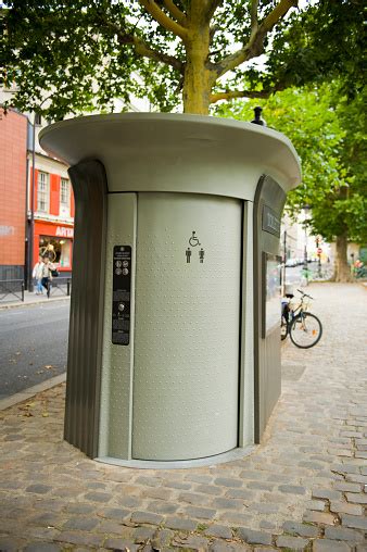 Public Toilets In Paris Stock Photo Download Image Now Istock