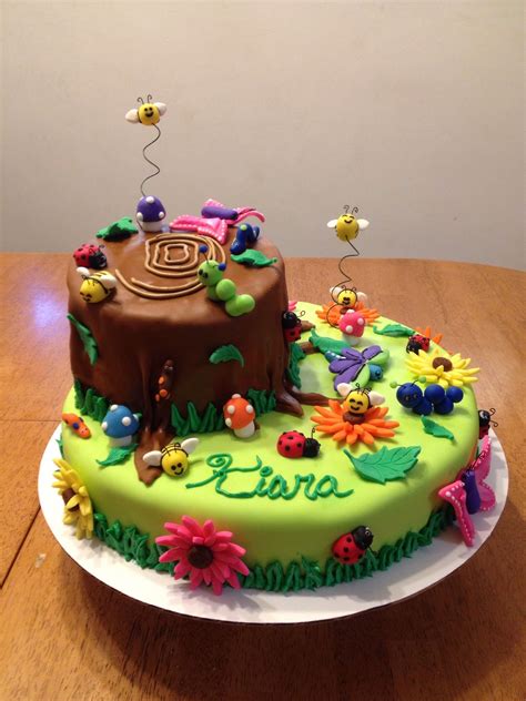 Cute Bug Cake Boy Birthday Bday Birthday Cake Bug Cake Cakes For