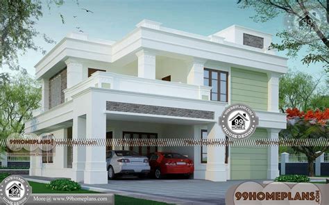 Indian Modern House Design Double Floor Best Design Idea