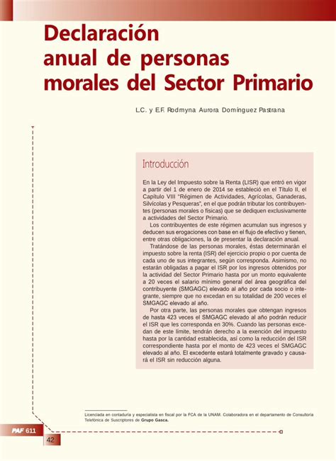 PDF Declaración Anual de Personas Morales Del SECTOR PRIMARIO