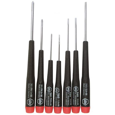 Wihawiha 7pc Precision Screwdriver Set1 939 26190kbc Tools And Machinery