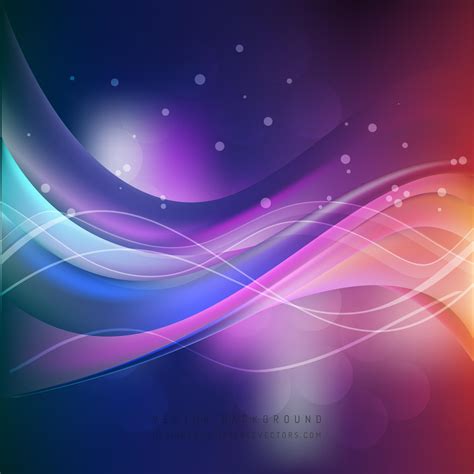Colorful Wave Background Design