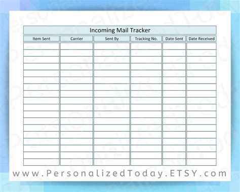 Email Tracking Template