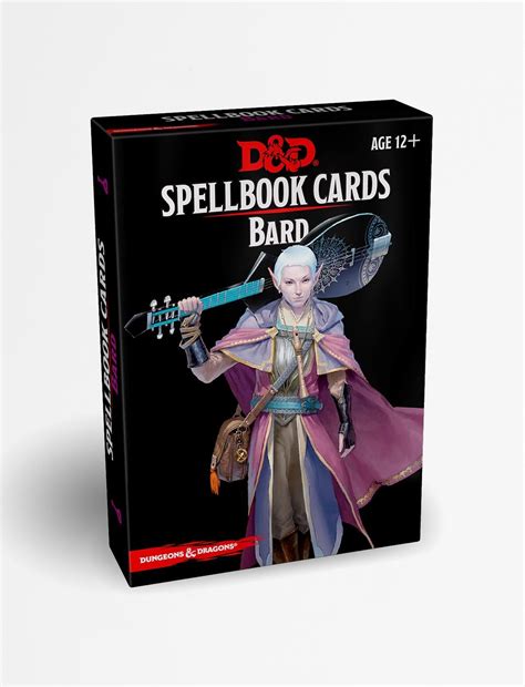 Includes printable pdf, card backs, and. D&D: Spellbook Cards Bard - Poku.no