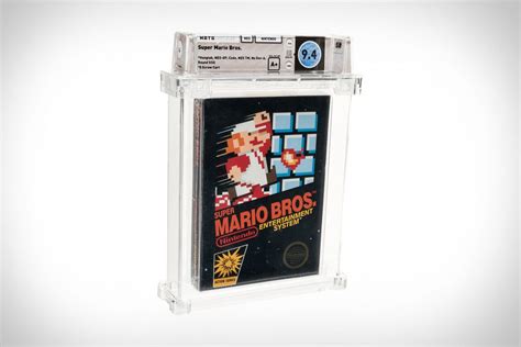 Sealed Super Mario Bros Nes Cartridge
